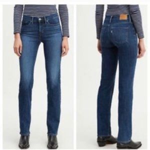 Levi’s 511 Slim Leg Faded Dark Wash Jeans 27